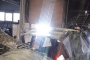 Светодиодная балка над лобовым стеклом, 100 Вт, 44 см, комбинированный свет